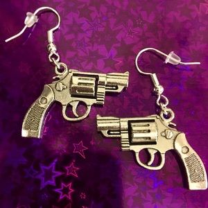 Gun Earrings